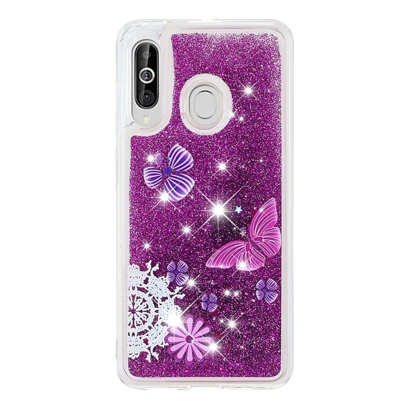 Longxin For Samsung M40 TPU soft case cartoon quicksand simplicity fashion originality shockproof protection |