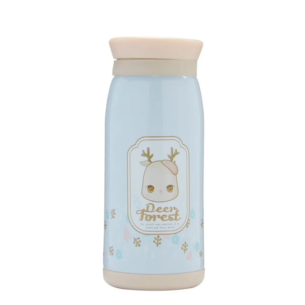 Двухслойные Нержавеющая сталь Герметичная Бутылка Для Воды модный термос для