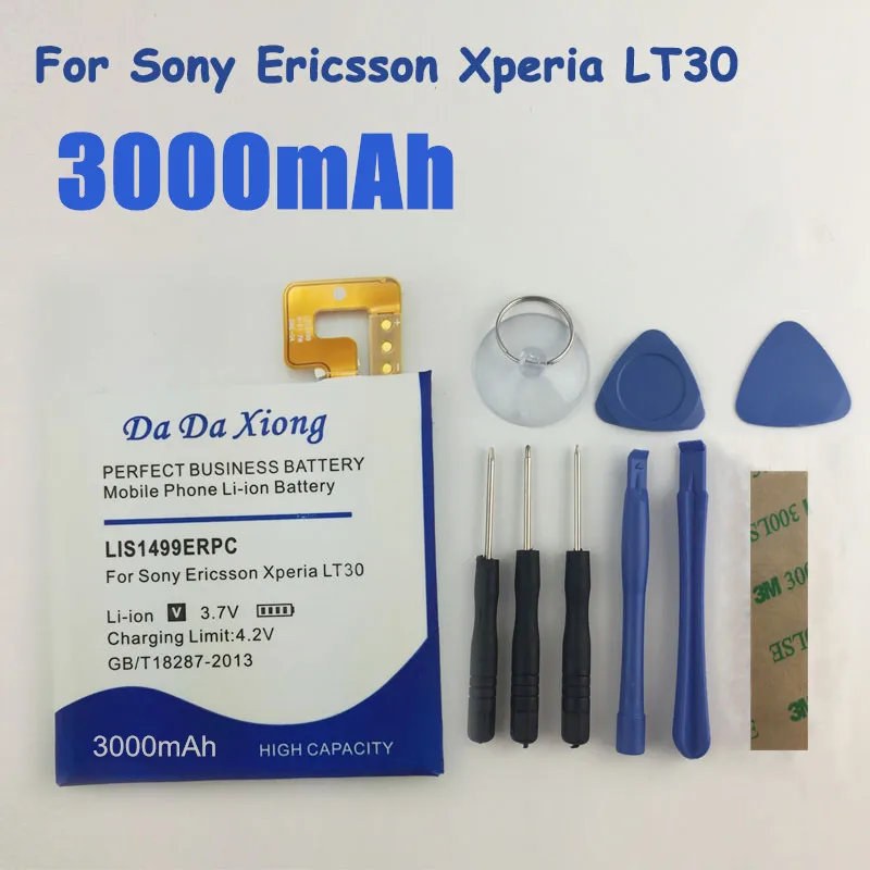 Аккумулятор 3000 мАч LIS1499ERPC для Sony Ericsson Xperia T LT30I LT30P LT30H LT30 аккумулятор|battery for sony