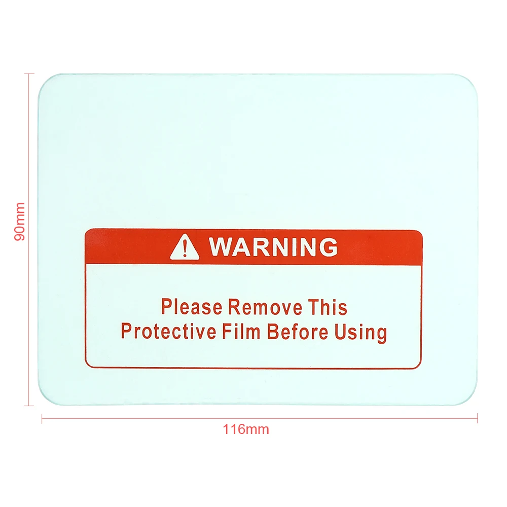 5 шт. прозрачная запасная Защитная крышка для сварки защитная пластина маски на