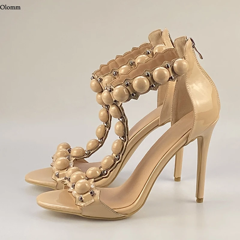 

Olomm 2021 ручной работы женские летние босоножки пикантные Туфли на высоких каблуках; Туфли на высоком каблуке туфли на высоком каблуке с откры...