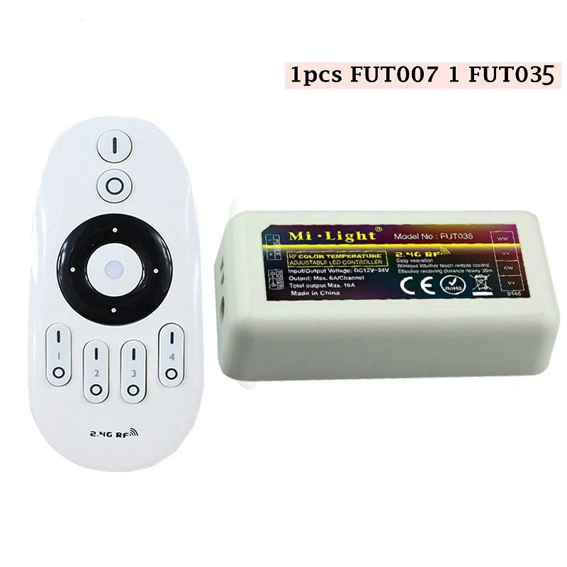 Беспроводной контроллер Mi светильник FUT007 FUT035 2 4G RF 4 зоны Регулировка цветовой