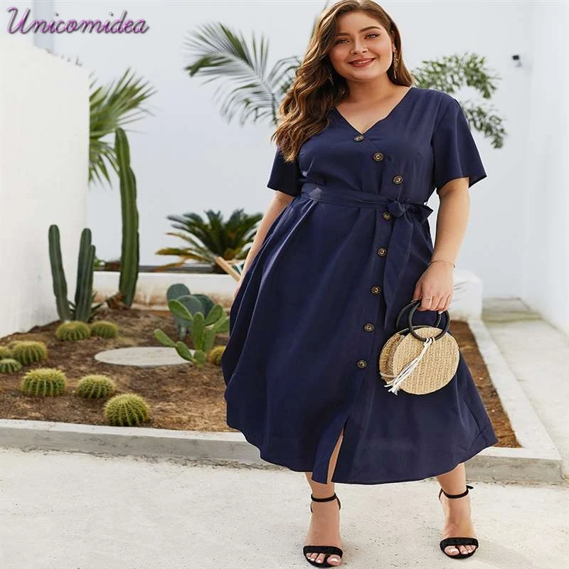 3XL 4XL Большой размер халат 2019 летнее платье большого размера Элегантное Длинное