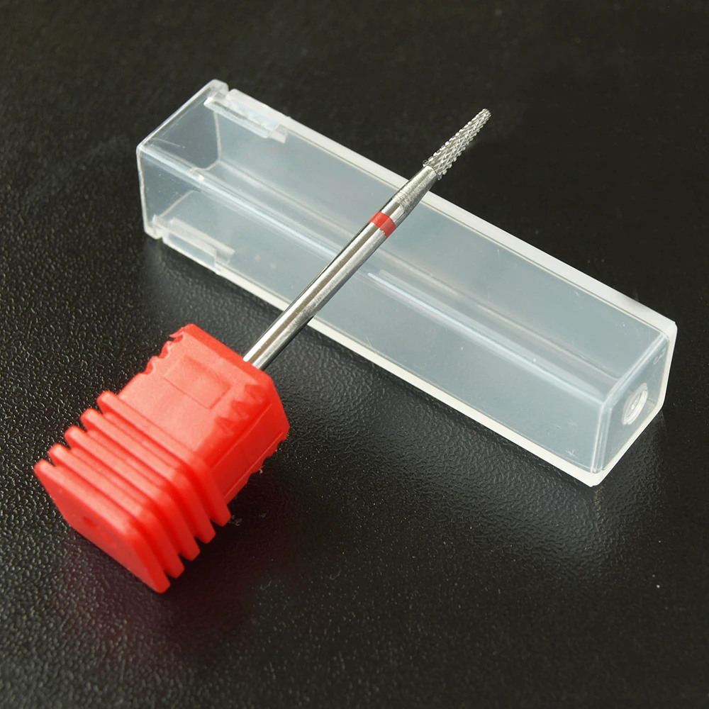 Tungsten  Cuticle Carbide Nail Drill Bit Electric Nail Mills Cutter for Manicure Machine Nail Files Accessories