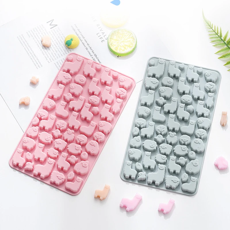 1 шт. силиконовые мультфильм Форма кекс желейные конфеты украшения пресс форм