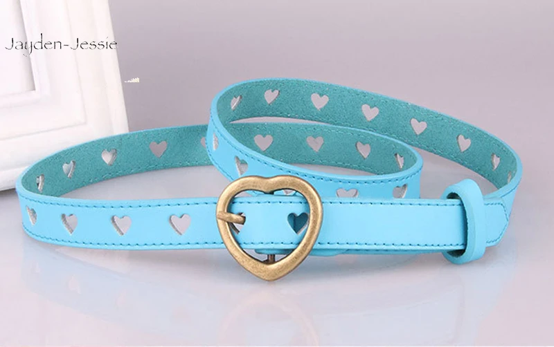 Новинка 2020 Модный женский ремень из натуральной кожи с узором в виде сердца