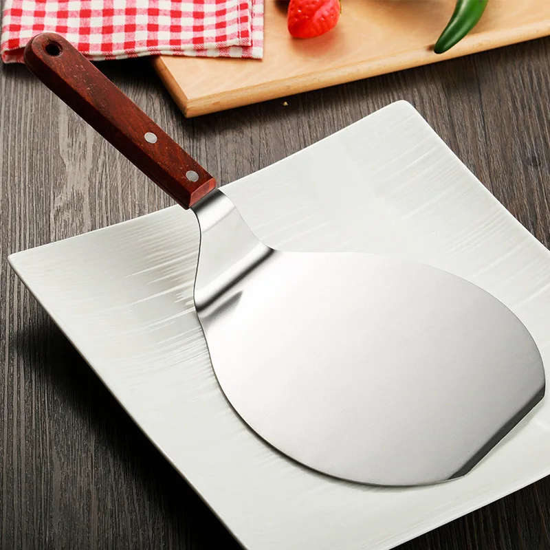 Pizza Fader Stainless Steel Cake Server Made Of Bread Shovel Cutlery Supplies | Дом и сад