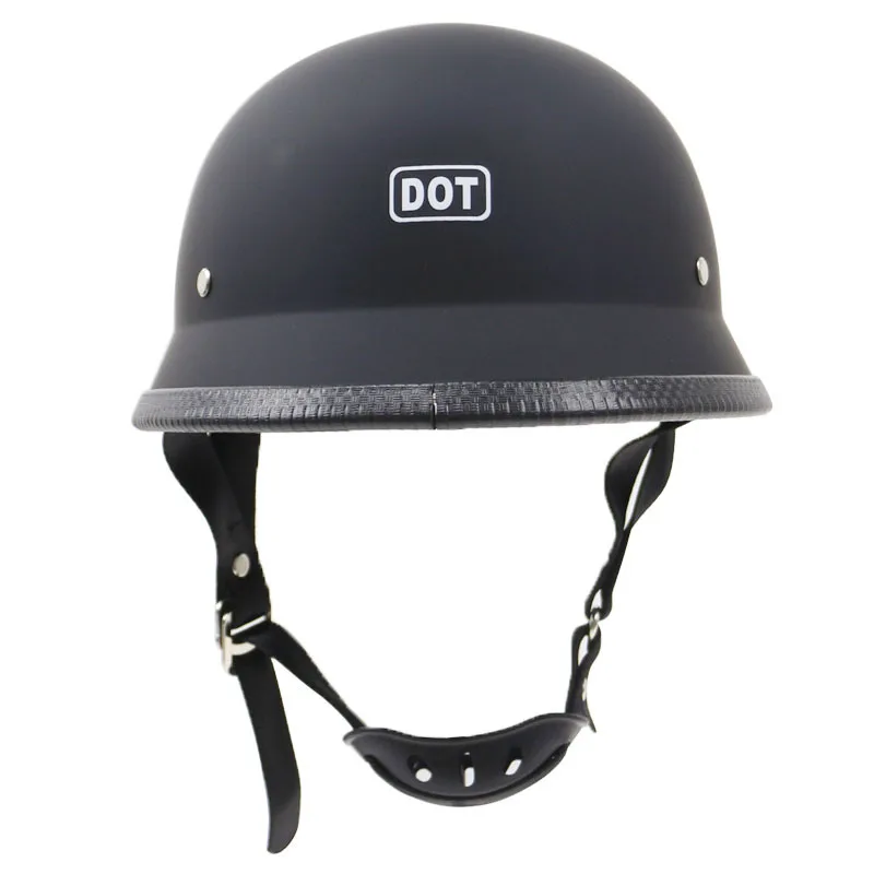 

Summer Scooter Pilot Open Face Moto Helmet German Motorcycle WWII Style Half Helmet Casco Casque Retro Cascos Para Moto