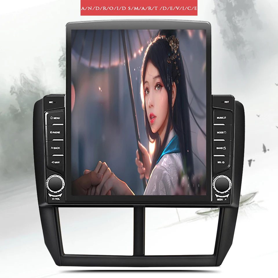 

Автомагнитола для Subaru Forester 2007-2013, Android 10, 8 ГБ + 128 ГБ