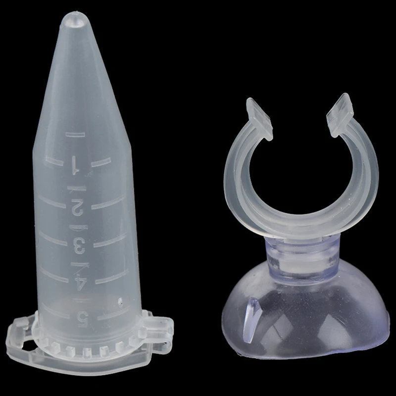 Аквариумная кормушка с присоской автоматическая для рыб конический аквариум