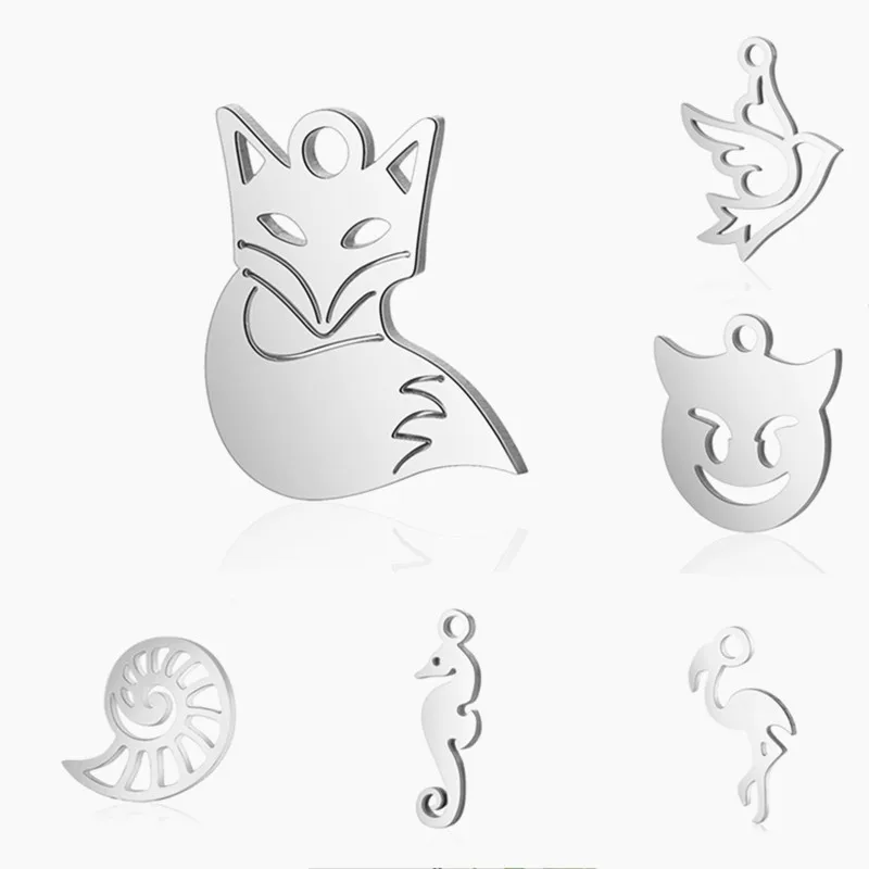 Маленькие подвески из нержавеющей стали сделай сам изящные аксессуары для