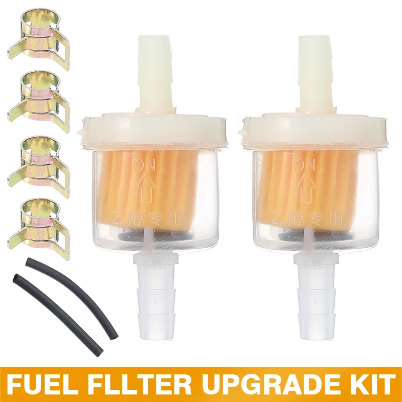 

2 шт./компл. топливный бензиновый фильтр для мотоцикла, набор для обновления шланга с зажимами для eberspacer Webasto, парковочные обогреватели