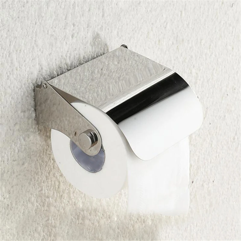 

Toilet Paper Holder Hanging Traceless Practical Wall Mounted Toilet Paper Holder Bathroom Tissue Holder For Toilet Bathroom