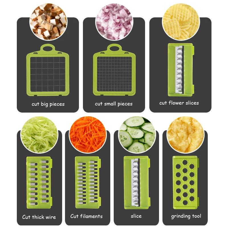 Многофункциональный кухонный инструмент для резки овощей домашняя кухонная