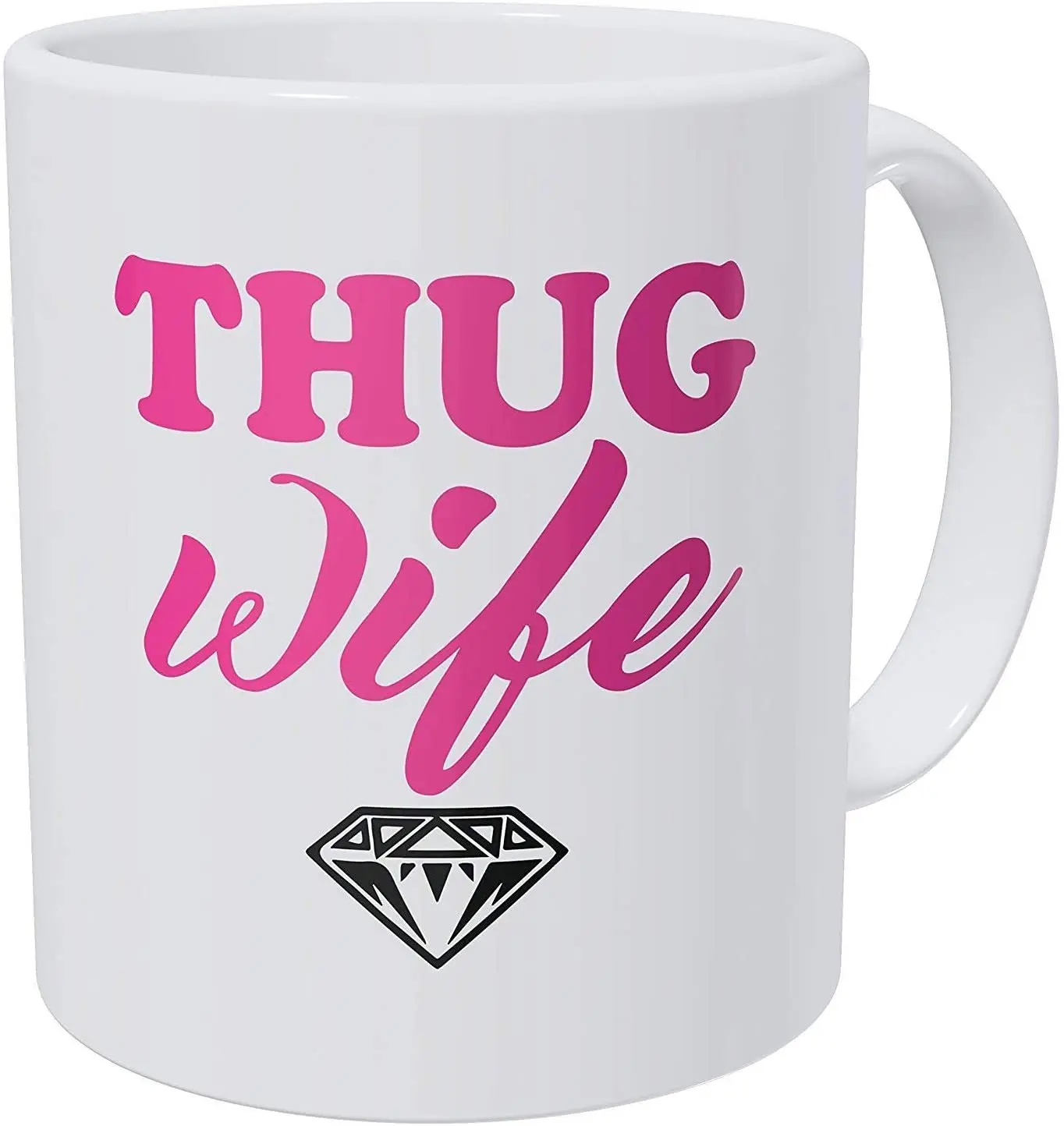 Хулиганская жена бриллиант-11 унций искусство-забавное вдохновляющее и