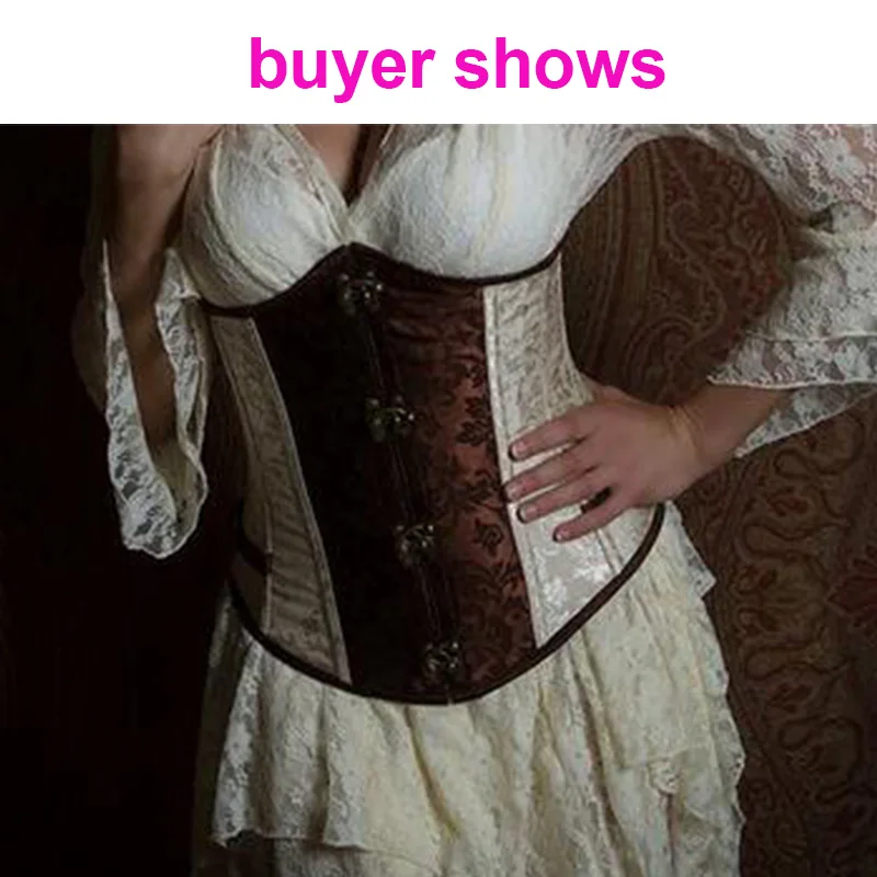 Бюстье под грудью в стиле стимпанк лиф корсет топы готический Женский