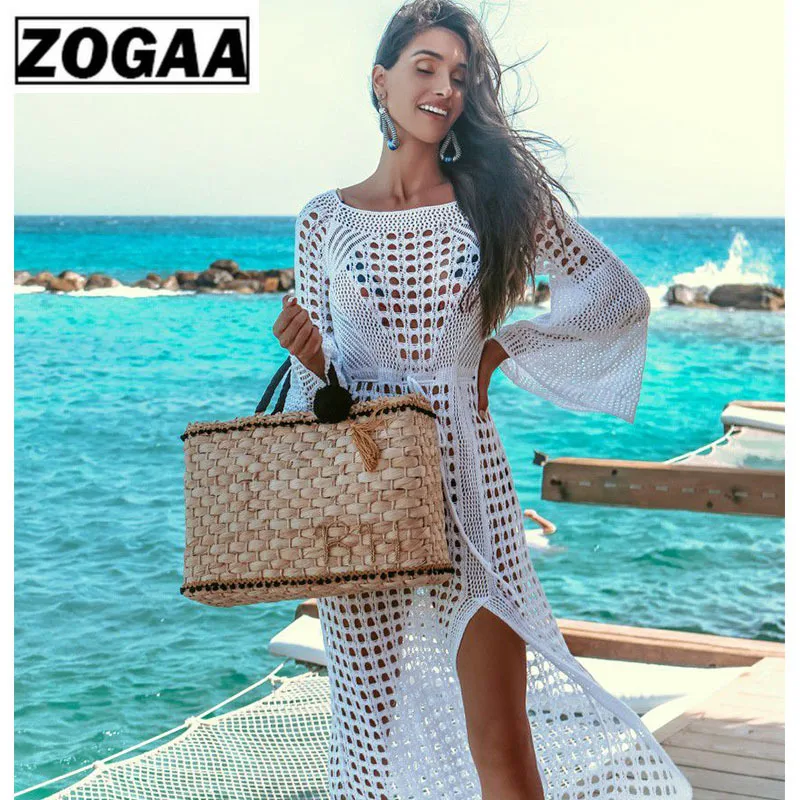 Сексуальное Белое Бикини с крючком Пляжное пальто накидка для плавания