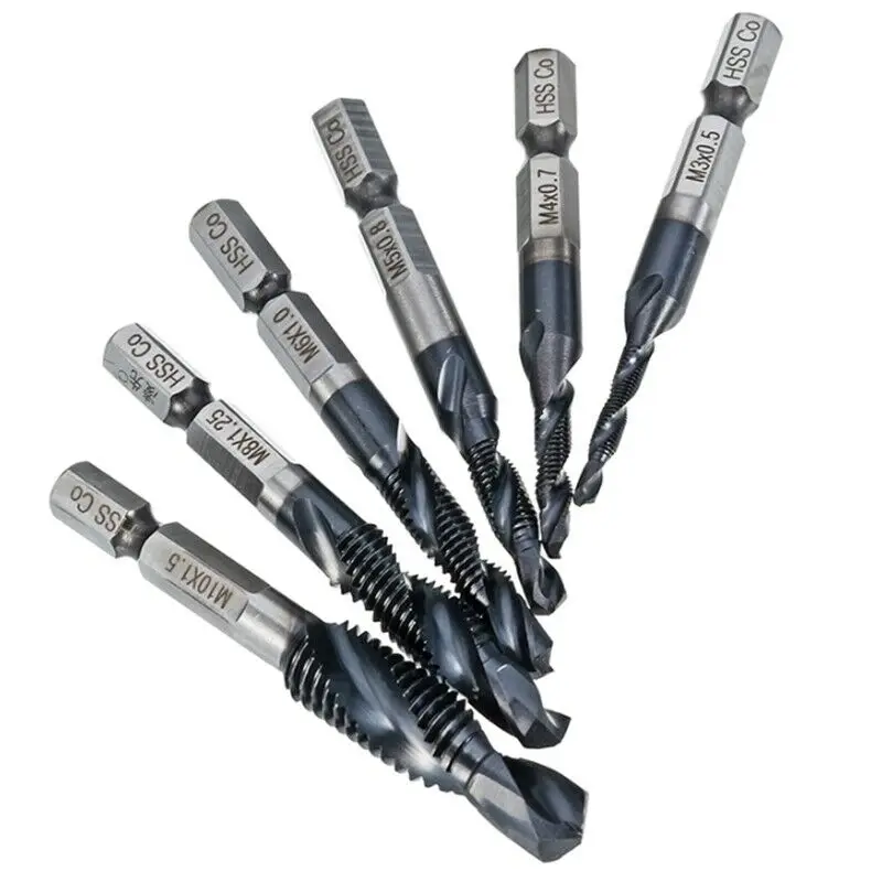 

Type Drill Bit Combination Drill Tap Tool Power Tool Rotary Tool Bit Set