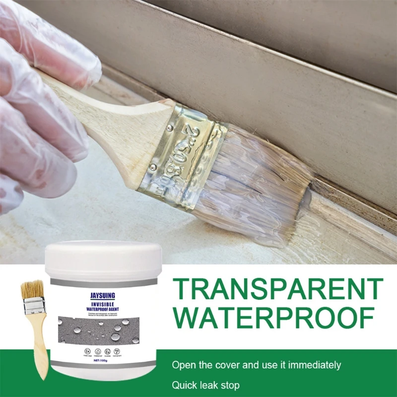 

30g/100g Coating Waterproofer Water-Based for Highmoisture Areas Toilet Kitchen 37ME