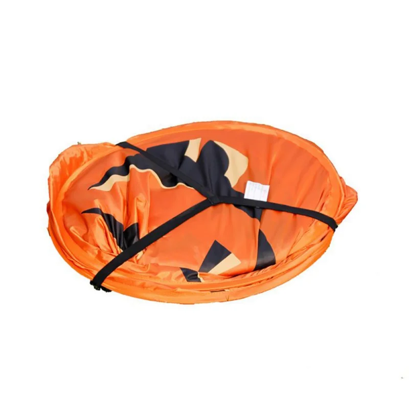 Палатка для детей с лицом тыквы из изготовленный на заказ напечатанная