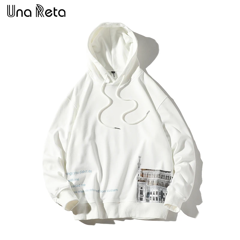 Una Reta Мужская толстовка новинка хип хоп толстовки мужской спортивный костюм