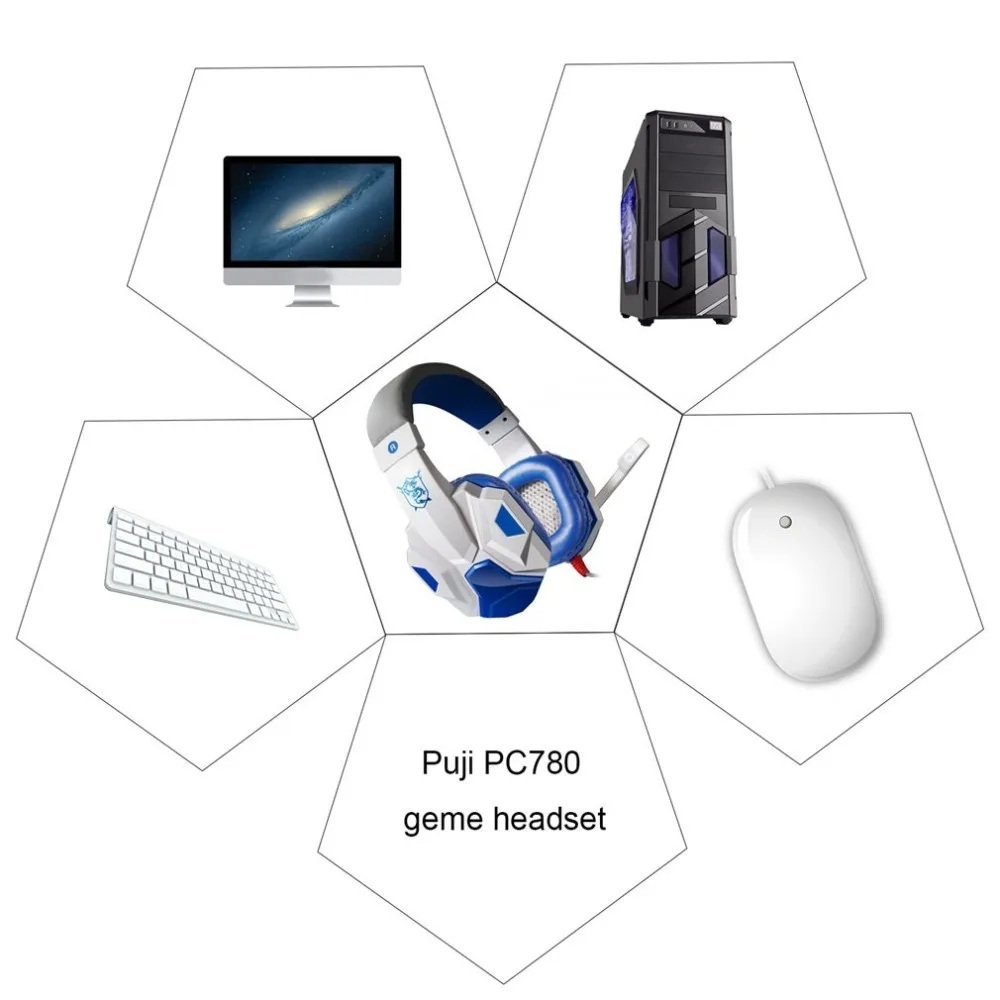 Красочные игровые наушники, Накладные наушники PLEXTONE PC780, игровые наушники, повязка на голову с микрофоном, USB СВЕТОДИОДНЫЙ светильник для геймеров ПК