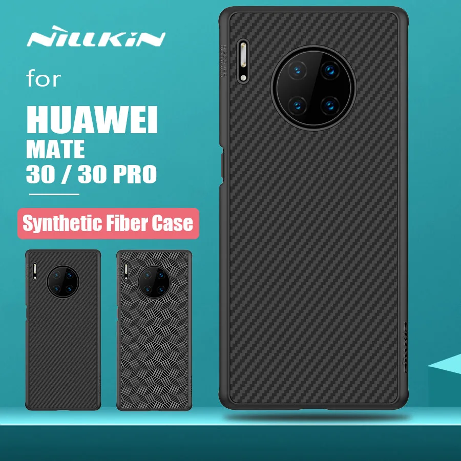 Для huawei mate 30/30 Pro чехол Nillkin из синтетического волокна задняя крышка тонкий для