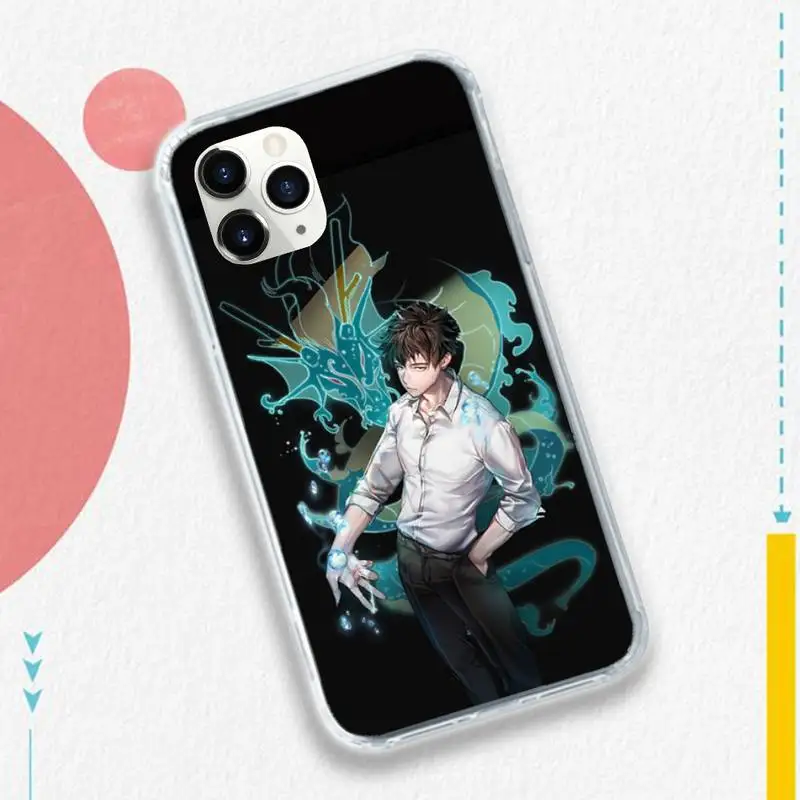 

The God of Highschool Japan anime Phone Case for iPhone 11 12 mini pro XS MAX 8 7 6 6S Plus X 5S SE 2020 XR