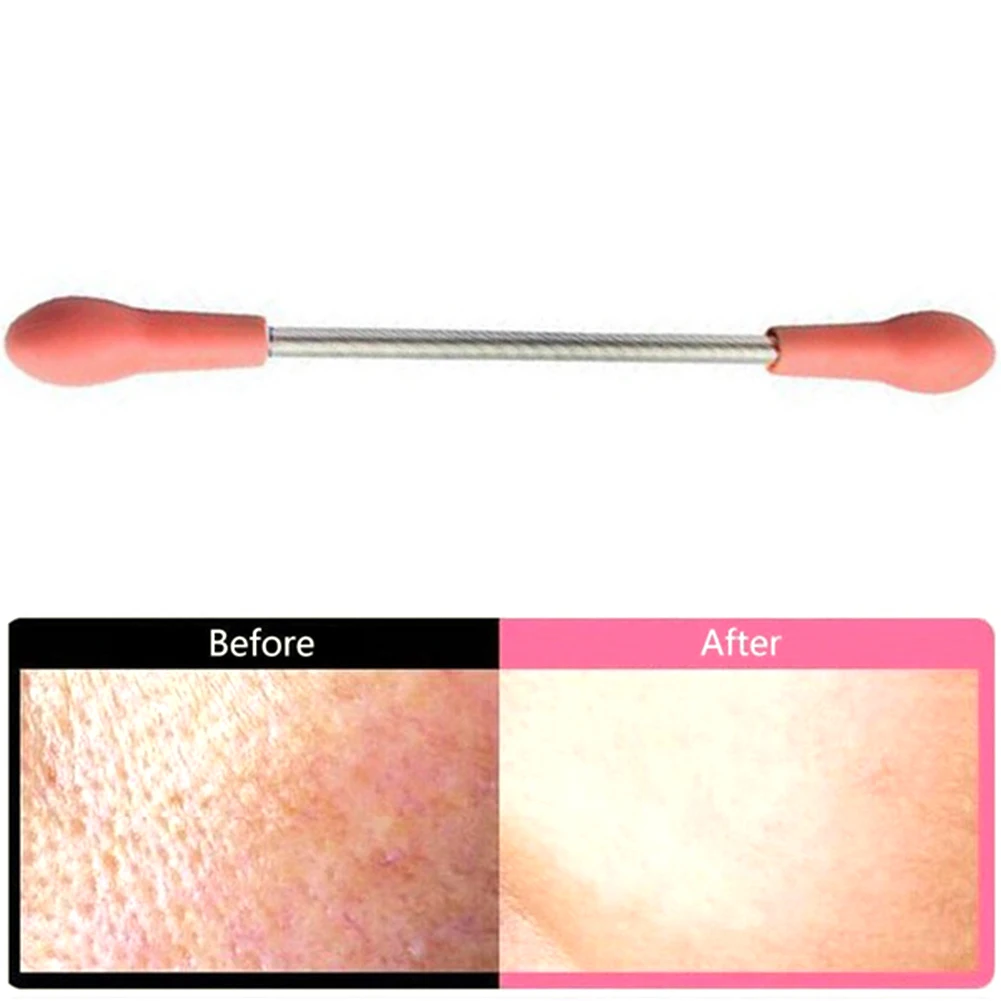 Портативный прибор для удаления волос на лице из нержавеющей стали Эпилятор с