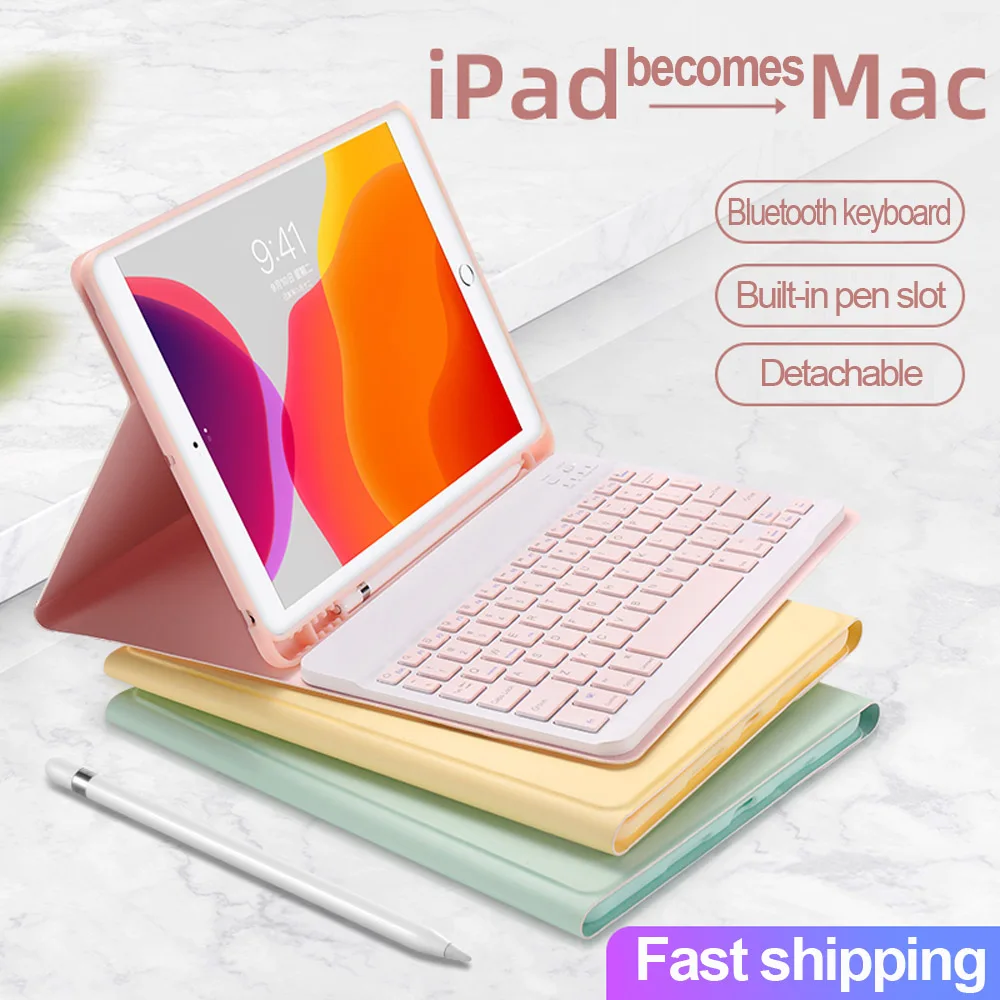 Для iPad 9 7 2017 2018 2019 10 2 6th 7th 8th поколения Bluetooth клавиатура мышьдля чехол для Air 1 3 Pro 5 11