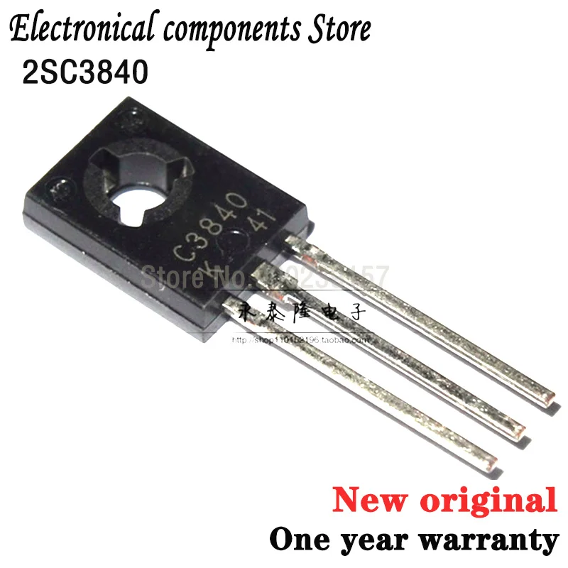 100% новый оригинальный один год гарантии 2SC3840 C3840 TO 126 600V 1A 15W|Пульты ДУ| |