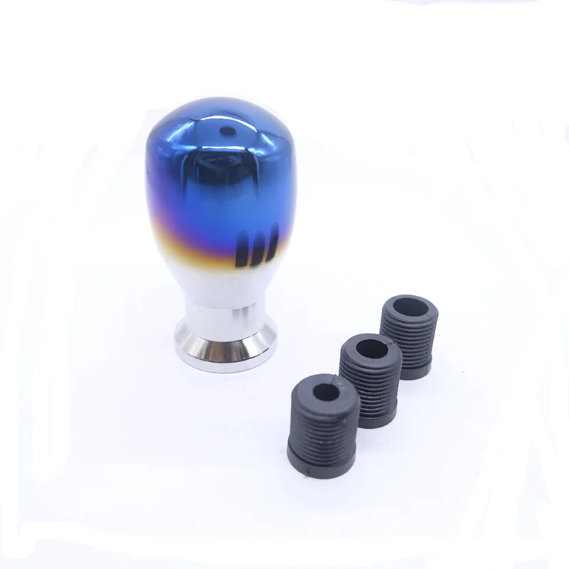 SPSLD ручка переключения передач алюминиевая запеченная синяя Универсальная