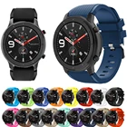 Силиконовый ремешок для часов Huami Amazfit GTR, 22 мм, 47 мм, Pace, Stratos, 322S, для Samsung Galaxy Watch, 46 мм, Gear S3