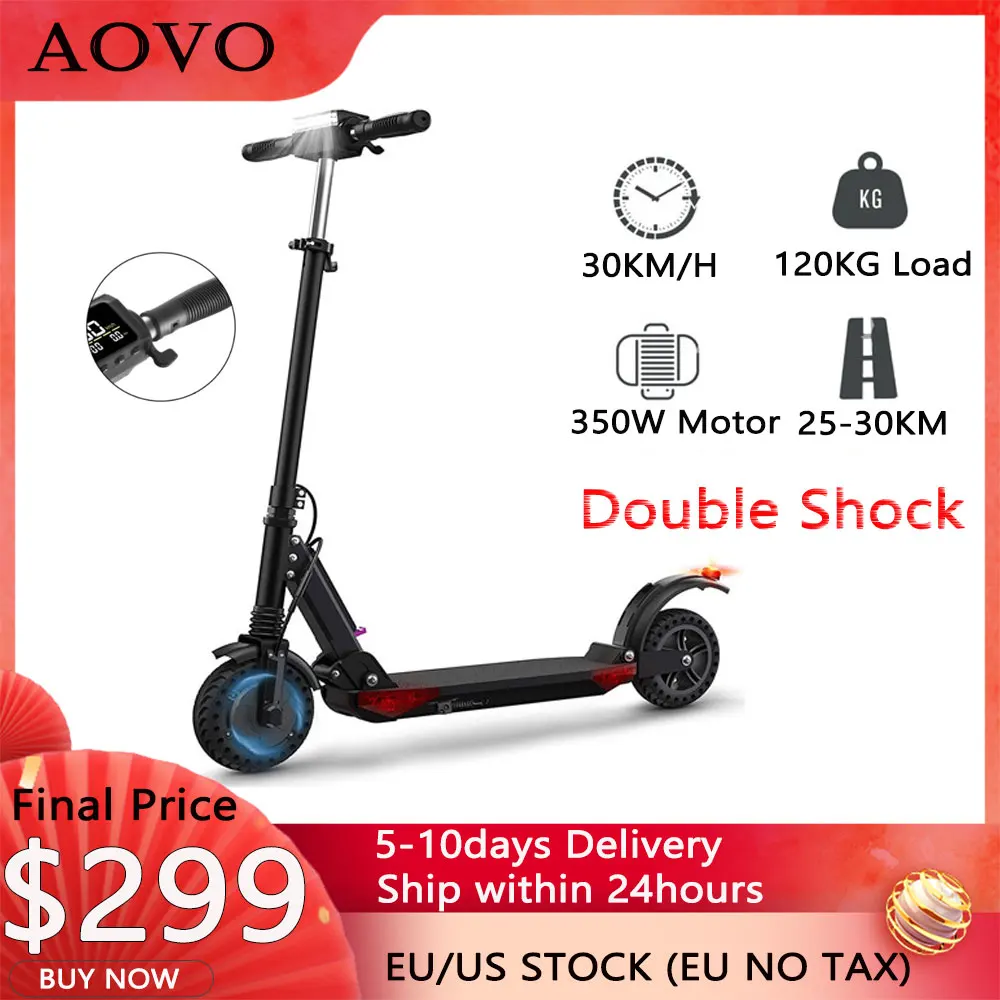 

350W 8.5 Inch Honeycomb Tire Electric Scooter 7.5Ah Battery Capacity 30KM Mileage APP 3 Species Speed Adjustments