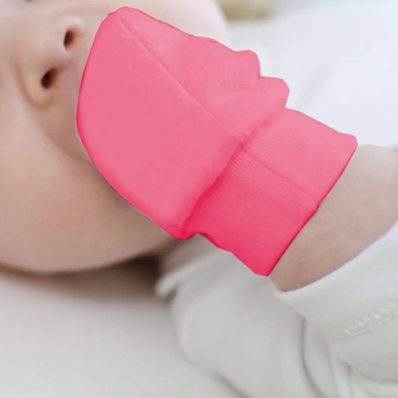 

3 Pair/set Baby Cotton Mitten Newborn Anti-eat Hand Anti-Grab Face Protect Glove Baby Mitten