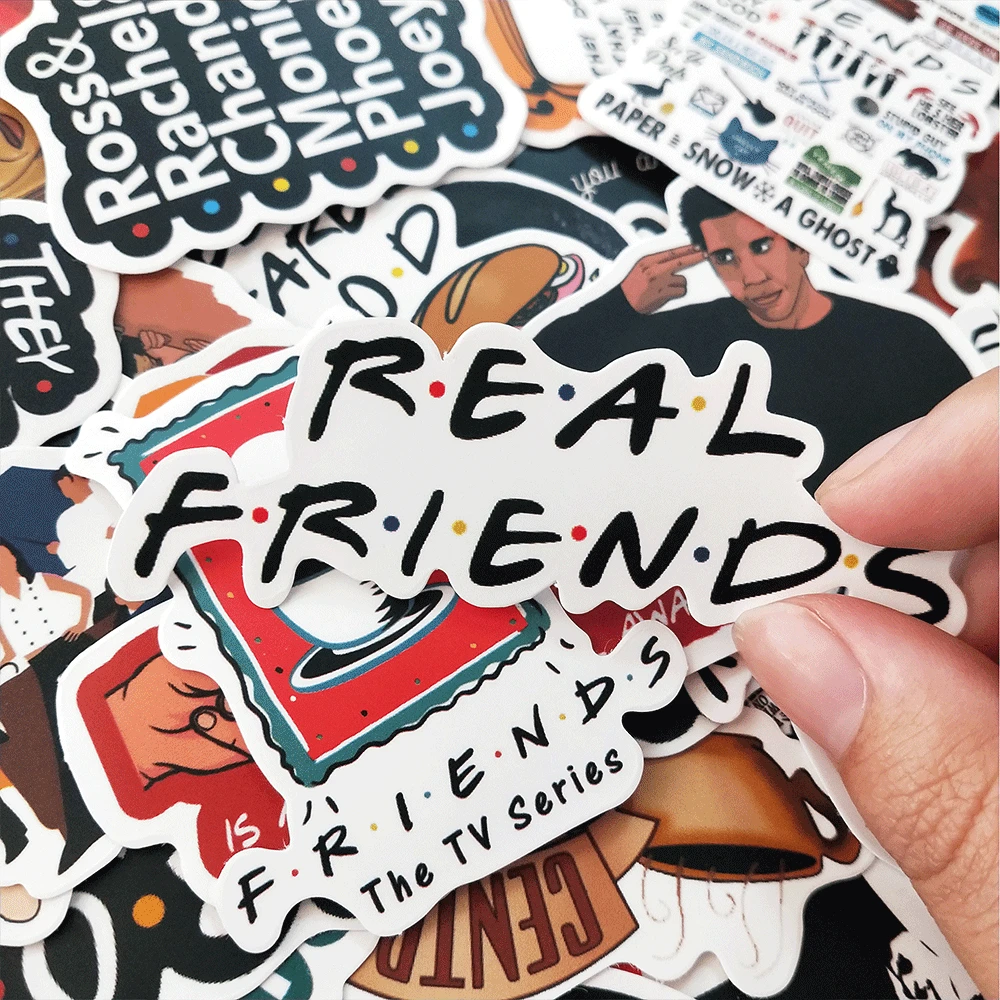 

10/30/50pcs/set Friends OFFICE TV SHOW Waterproof Fun Sticker Toy Luggage Sticker Motorcycle and Luggage Notebook DIY Sticker