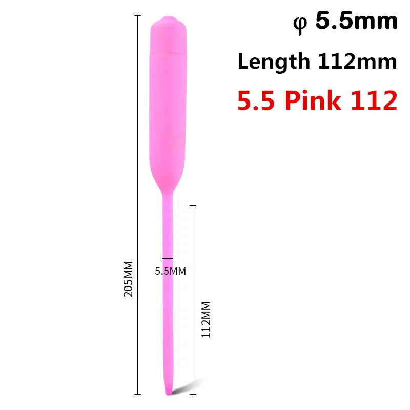 Силиконовый уретральный катетер вибратор для пениса Мужской мастурбатор