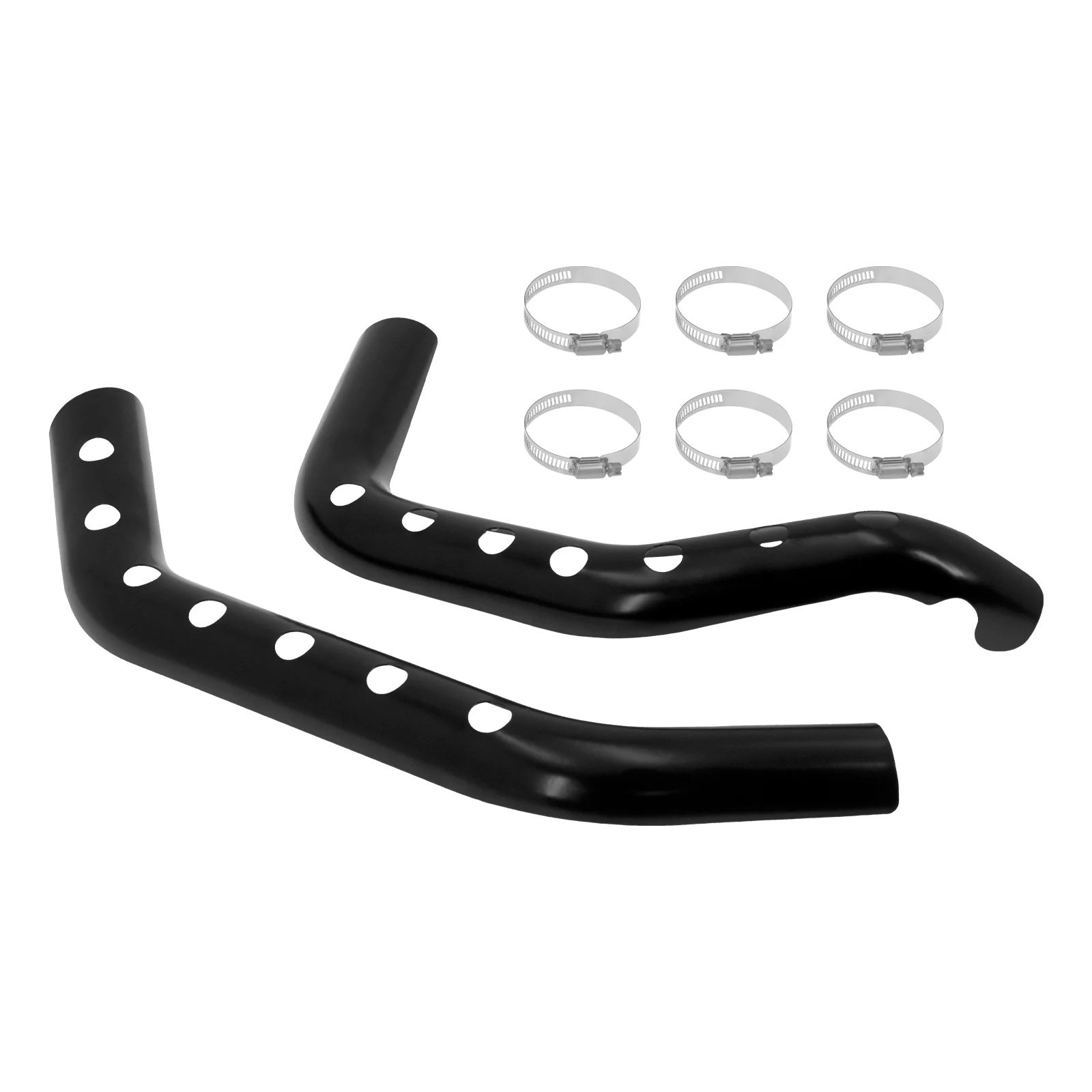 Выхлопная труба мотоцикла тепловая защита глушителя защитная крышка черного