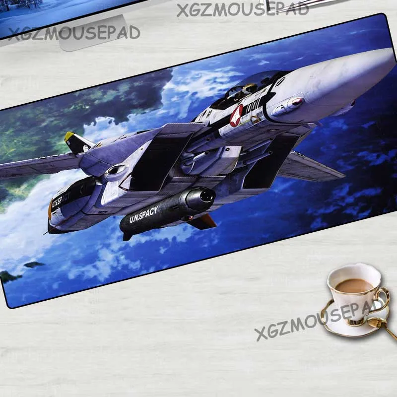 XGZ Aircraft HD Custom Extra Large Mouse Pad Black Lock Edge Computer Table Mat Speed Rubber Stripe Non-slip Washable Coasters | Компьютеры