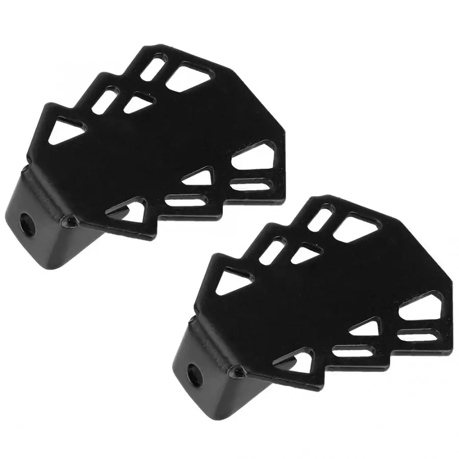 Bike Rear Feetpegs Anti-slip 2pcs Mountain Terrain Bicycle Iron Pedal Foot Rest with 5mm Hole | Спорт и развлечения