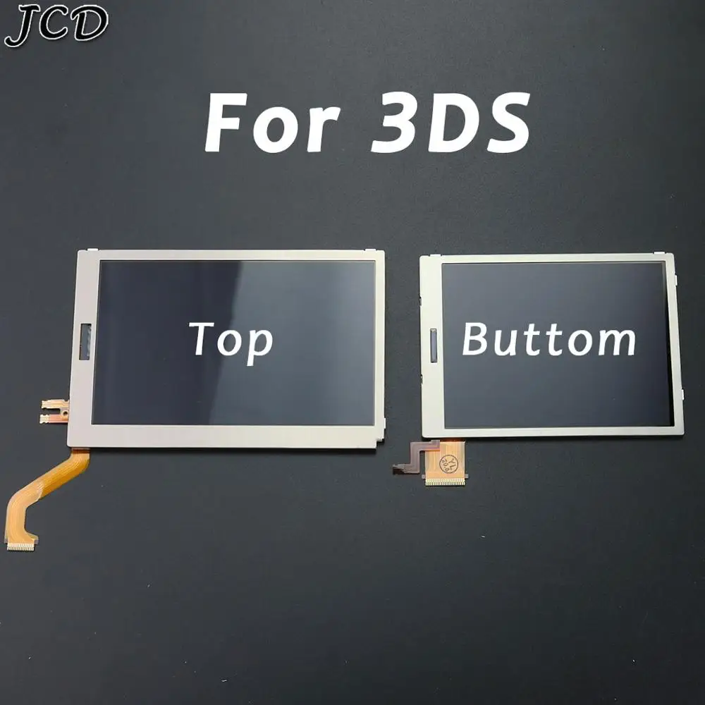 JCD Top Upper & Bottom Lower LCD Display Screen Replacement for Nintendo DS Lite For DSL For NDSi XL NDSL For 3DS New 3DS XL LL