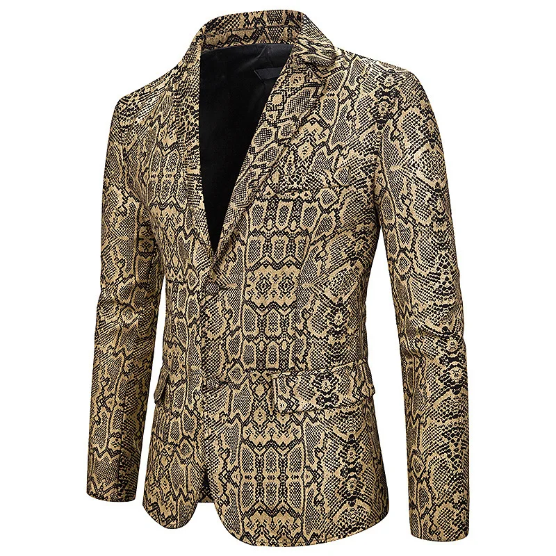 

Gold Business Jacket Men Casual Blazer Slim Fit Japanese Coat Casual Dress Men Party Most Popular Items Stylish Ropa Coat Eg50bz