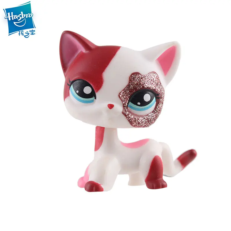 Редкая новинка магазин домашних животных lps игрушка стоячий Короткий волос кошка