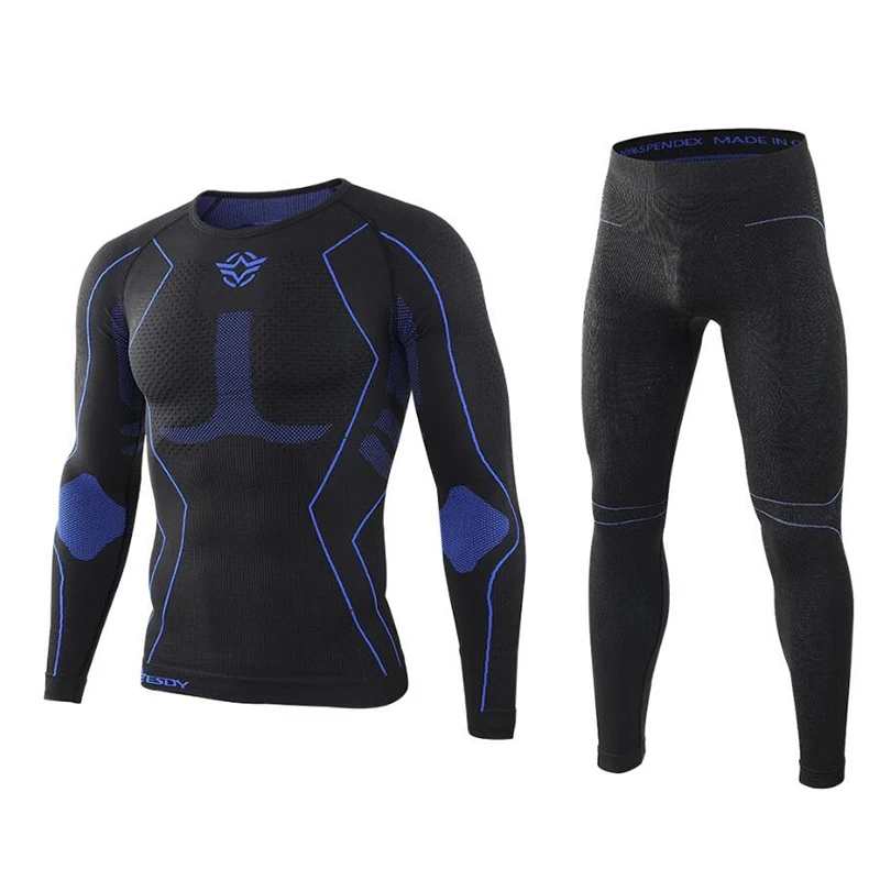 

Seamless Tight Tactical Thermal Underwear Men Outdoor Sports Function Breathable Training Cycling Thermo Underwear Long John