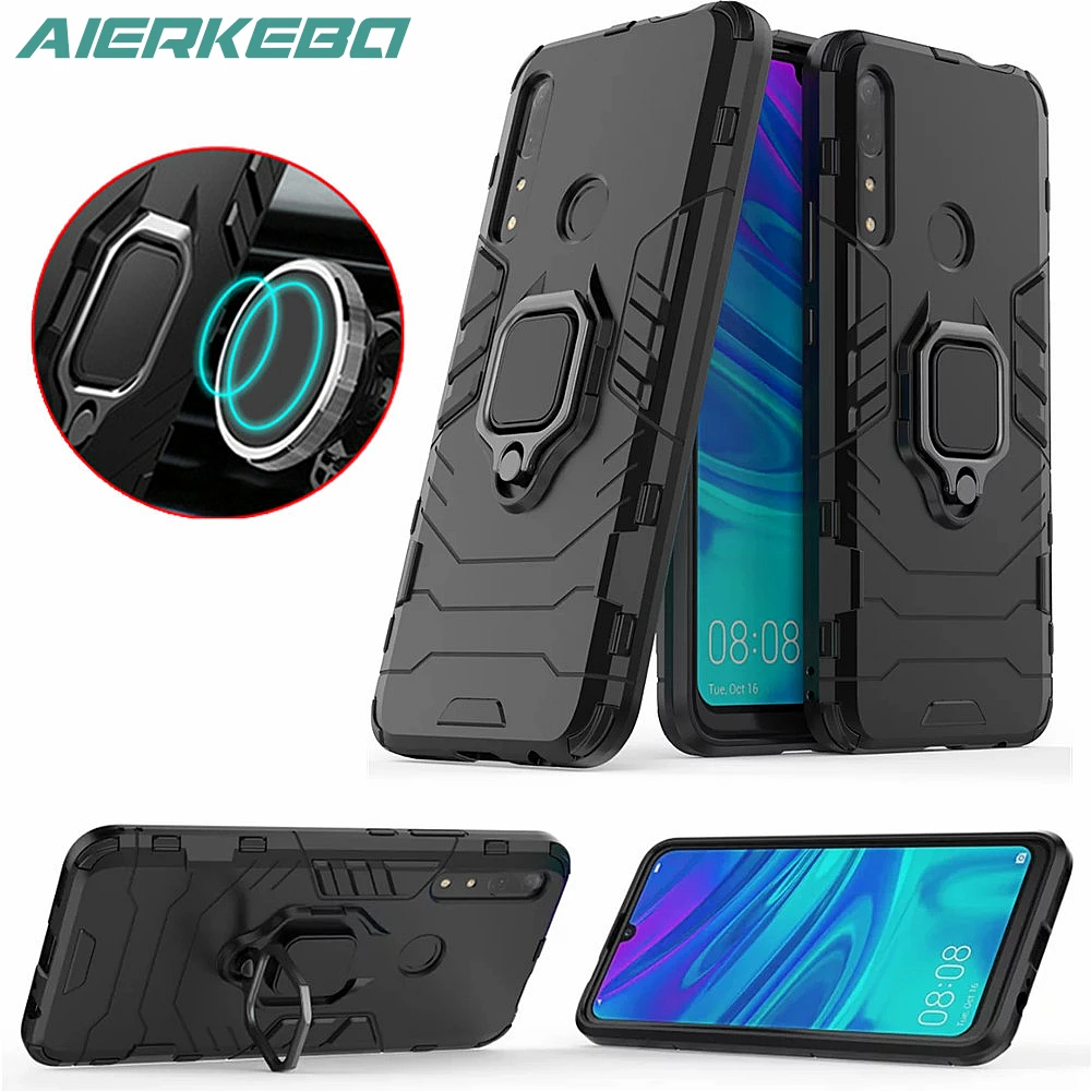 Бронированный магнитный автомобильный держатель с кольцом подставкой Жесткий