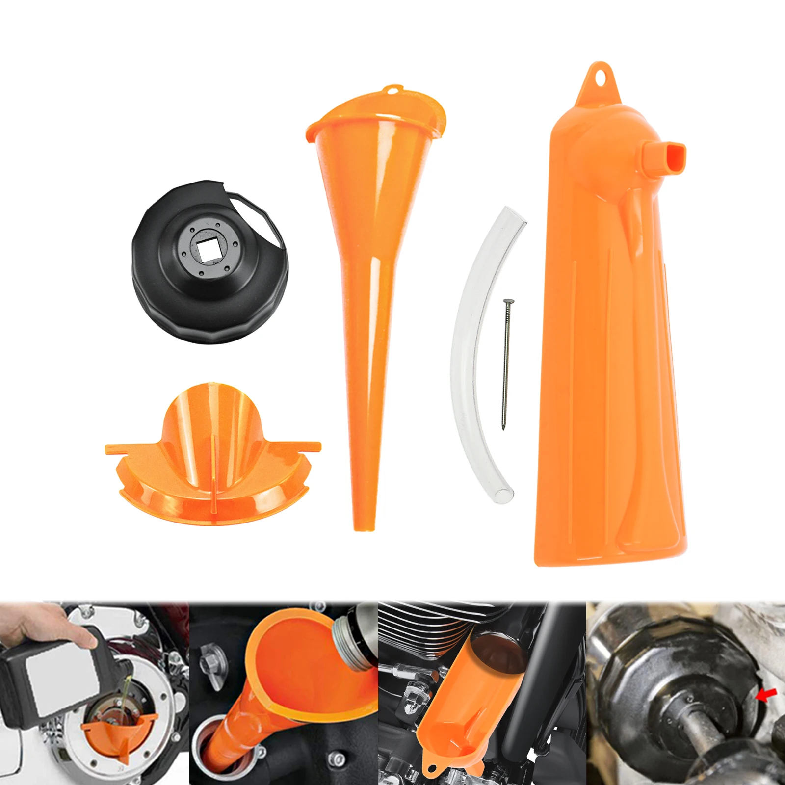 Крышка воронки масляного фильтра мотоцикла первичная наполнительная крышка