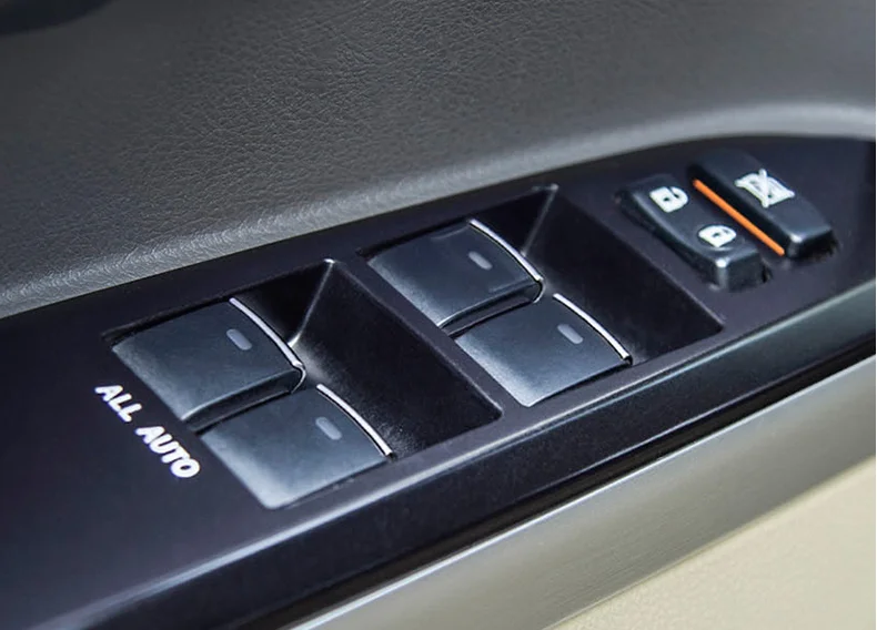 Стеклянный переключатель подъема декоративные блестки для Toyota Land Cruiser 200 2008 2009 2010