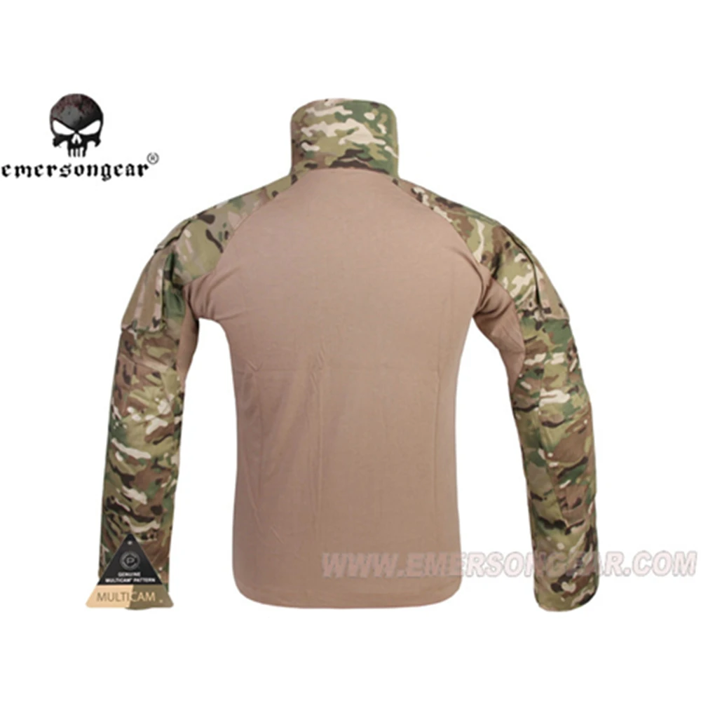 Цена Emersongear G3 набор тактической боевой униформы камуфляжные костюмы мужские уличные военные армейские тренировочные рубашки и брюки MulitCam для ох...