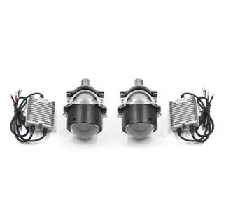 PJX BILED LENS DLAND CNLIGHT YIKE iLENS " BI светодиодный объектив проектора V2, простая установка, мощность 35 Вт с превосходным лучом, лучшее качество в Китае - Цвет: PJX BILED LENS