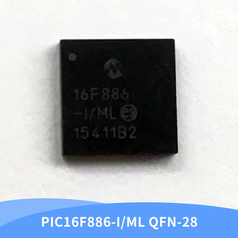 

PIC16F886-I/ML QFN28 оригинальный чип PIC16F886